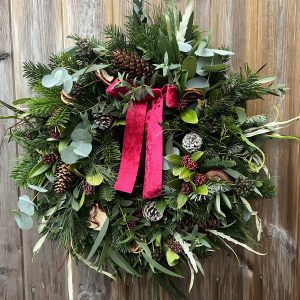 Christmas Wreath Making Workshop at Revolución de Cuba Nottingham 5.12.26